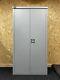 Probe Heavy Duty Lockable Steel Storage Cupboard Cabinet & 4x Shelves