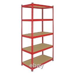 Pack of 3 Garage Shelving Unit 5 Tier Heavy Duty Rack for