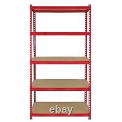 Pack of 3 Garage Shelving Unit 5 Tier Heavy Duty Rack for