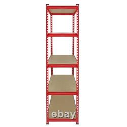 Pack of 3 Garage Shelving Unit 5 Tier Heavy Duty Rack for