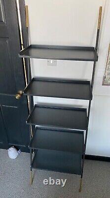 Pair of wall leaning Swoon Houdini shelves. Barely used, collection from GL50