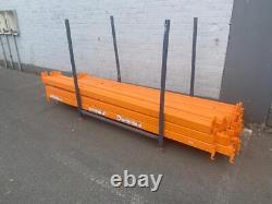 Pallet Racking Heavy Duty Warehouse Beams Frames Excellent Condition Ready To Go