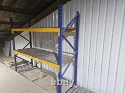 Pallet Racking Shelving Bay Heavy Duty Complete As Pictured