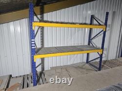 Pallet Racking Shelving Bay Heavy Duty Complete As Pictured