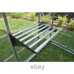 Palram Greenhouse Shelving Bundle Heavy Duty Galvanized Steel Modular 4-Piece