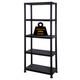 Plastic Heavy Duty Racking Shelf Garage Storage Shelving Unit Shelve 4/5 Tier