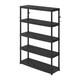 Plastic Shelving Unit Garage Storage 5 Tier Heavy Duty 1200mm X 400mm X 1850mm