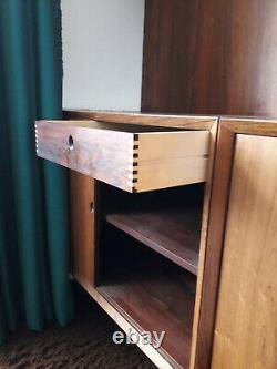 Poul Cadovius Royal Cado Modular Wall Units System In Rosewood