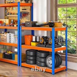 Professional Heavy-Duty Garage Shelving Unit 4-Tier Boltless Steel Storage