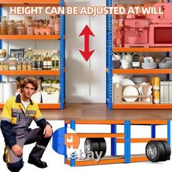 Professional Heavy-Duty Garage Shelving Unit 4-Tier Boltless Steel Storage