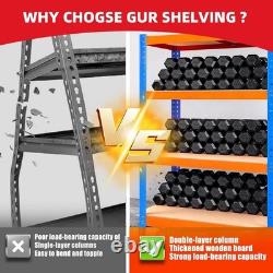 Professional Heavy-Duty Garage Shelving Unit 4-Tier Boltless Steel Storage