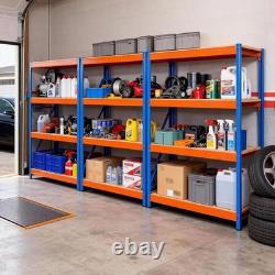 Professional Heavy-Duty Garage Shelving Unit 4-Tier Boltless Steel Storage