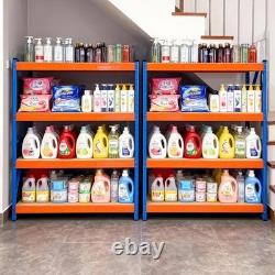 Professional Heavy-Duty Garage Shelving Unit 4-Tier Boltless Steel Storage