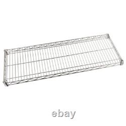R901-PK04 14 x 36 Heavy Duty Chrome Wire Shelves 350mm x 900mm