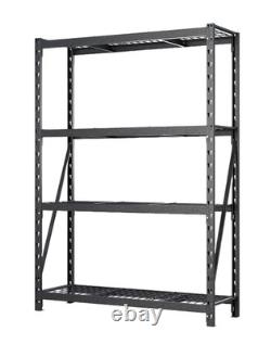 RACK 400 4 Shelf Wire Shelving Unit Storage 1830 x 1300 x 430mm garage workshop