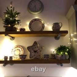 RECLAIMED Scaffold Boards Rustic Shelves Industrial Shelf 19.5cm x 4.4cm