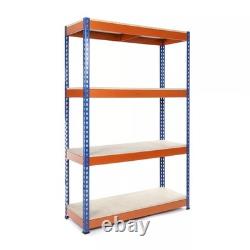 RISI Heavy Duty Shelving Storage Unit 120x45x183cm 400kg Per Shelf Garage Home