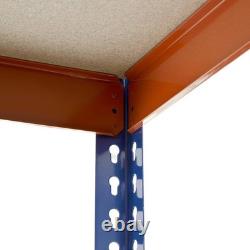 RISI Heavy Duty Shelving Storage Unit 120x45x183cm 400kg Per Shelf Garage Home