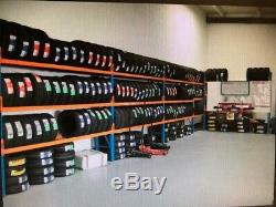 Racking For Tyres And Other Uses (8 Bays) Shelving Storage Garage Heavy Duty