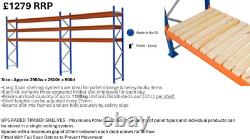 Racking Shelving Heavy Duty Suitable for Pallet Storage Commercial Grade