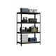 Racking Solutions Heavy Duty Garage Shelving Black Storage Unit 4 Tiers 600kg