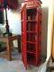 Retro Style London Telephone Box Cd Dvd Storage Cabinet Up To 100 Cds