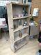 Rustic Reclaimed Industrial Solid Wood Handmade Bookcase Shelf Storage Shelved