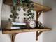 Rustic Wooden Handmade Scaffold Board Shelves Shelf, With 2 Wooden Brackets