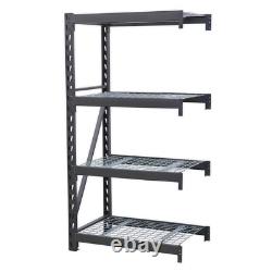 SEALEY AP6372E Heavy-Duty Racking Extension Pack with 4 Mesh Shelves 640kg