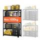 Supeer Heavy Duty Metal Shelf 183x90x40 Cm With 5 Adjustable Metal Shelf Ga