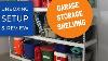 Saferacks Garage Shelving Unboxing Setup U0026 Review Best Garage Shelving Garage Storage Options