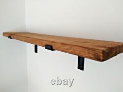 Shelf Solid Wood Scaffold Board/Wall Hanging / 3.4 cm Thick +2 Brackets