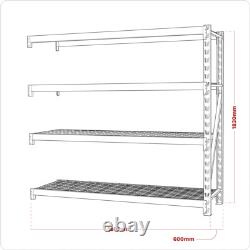 Shelving Racking Extension Heavy-Duty Mesh Shelves 640kg Per Le Sealey AP6572E