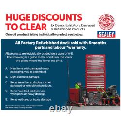 Shelving Racking Extension Heavy-Duty Mesh Shelves 640kg Per Le Sealey AP6572E