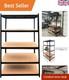 Shelving Units Garage 5 Tier Heavy Duty Shed Storage Racking Shelf Metal Bolt