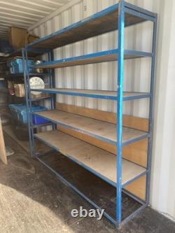 Shelving units free standing metal heavy duty, Pick Up Only. No Post