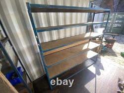 Shelving units free standing metal heavy duty, Pick Up Only. No Post