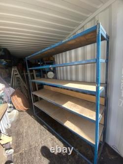 Shelving units free standing metal heavy duty, Pick Up Only. No Post