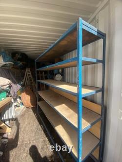 Shelving units free standing metal heavy duty, Pick Up Only. No Post