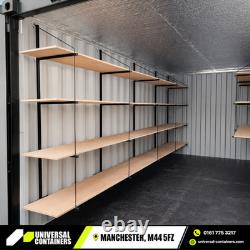 Shipping Container Shelving Heavy Duty Racking Brackets 250kg Shelf