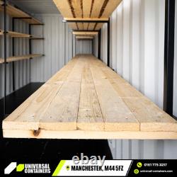 Shipping Container Shelving Heavy Duty Racking Brackets 250kg Shelf