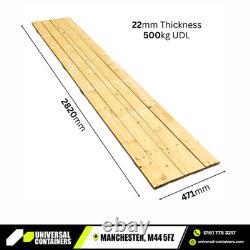 Shipping Container Shelving Heavy Duty Racking Brackets 250kg Shelf