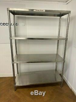 Simply Stainless Commercial Heavy Duty 4 Tier Rack/shelf 1775h X 1185w X 515d