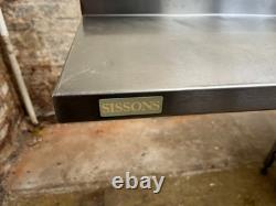 Sissons Stainless Steel Shelf 240cm Heavy Duty Commercial