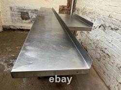 Sissons Stainless Steel Shelf 240cm Heavy Duty Commercial