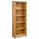 Solid Oak Wood 3 5 6 Tier Bookcase Book Shelves Display Home Office Bookself New