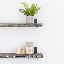 Solid Pine Shelves Various Sizes & Colors Solid Timber Floating Wall Shelf