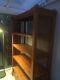Solid Wood Tall Shelving Unit / Bookcase