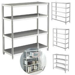 Stainless Steel Shelving Units Commercial Shelf Storage Racks Heavy Duty Kitchen