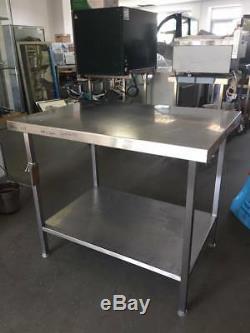 Stainless steel table/work bench with under-shelve TOP QUALITY/HEAVY DUTY